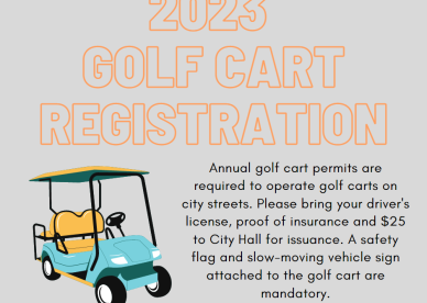 Golf Cart Registration