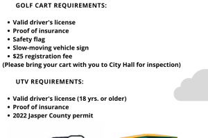 Golf Cart & UTV Registrations