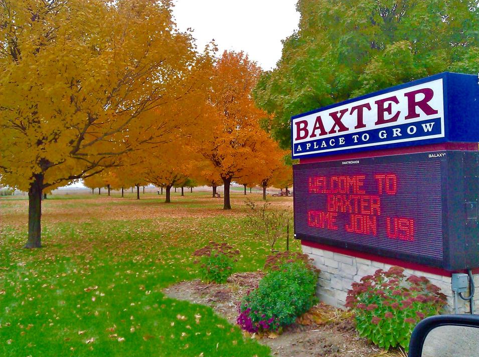 Baxter a place to grow